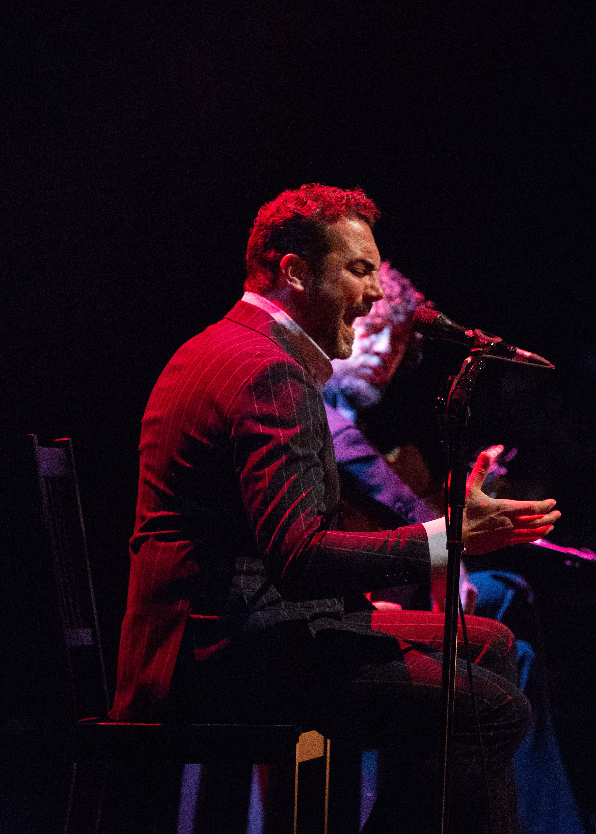 El recital de cante minimalista y al desnudo de Jesús Méndez y Pepe del Morao triunfa en el Festival Flamenco de Nimes