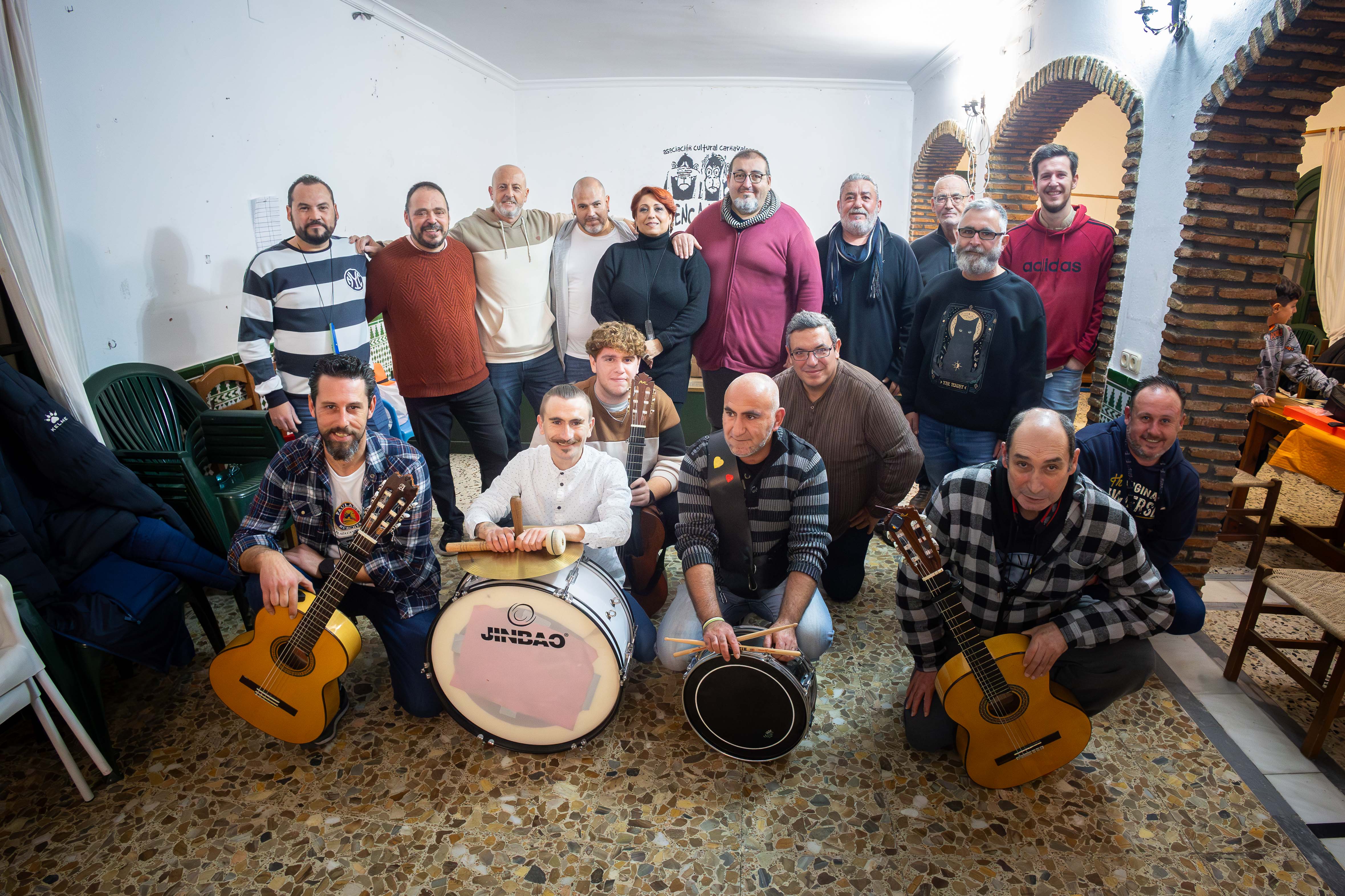 Comparsa La calle de la Curva, que une a El Puerto y a Jerez.