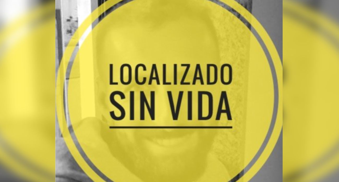 José Víctor ha sido localizado sin vida.