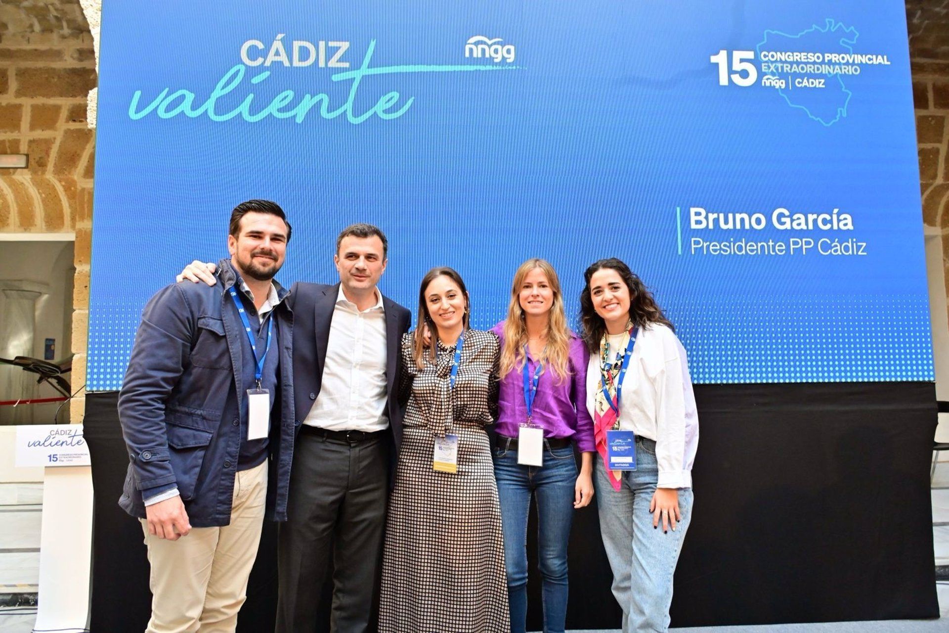 Samara Ortiz y Beltrán Gómez dirigirán las Nuevas Generaciones del PP de Cádiz.