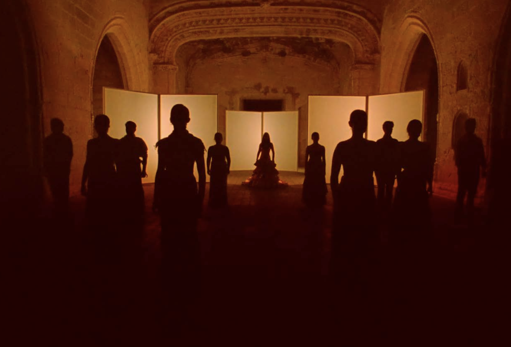 Rodaje en el interior del Monasterio de la Victoria en El Puerto.