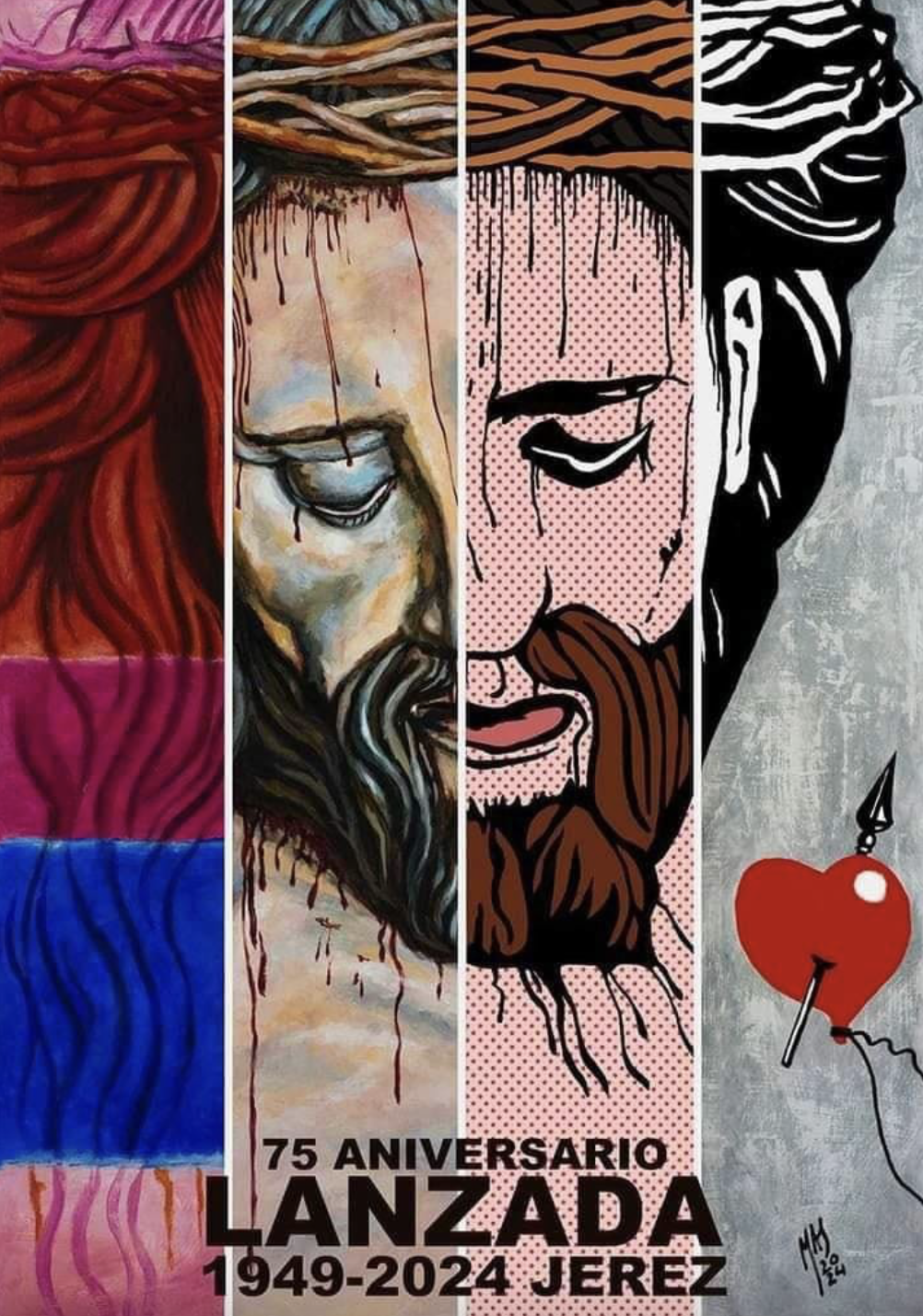 El cartel creado por Miguel Ángel Segura.