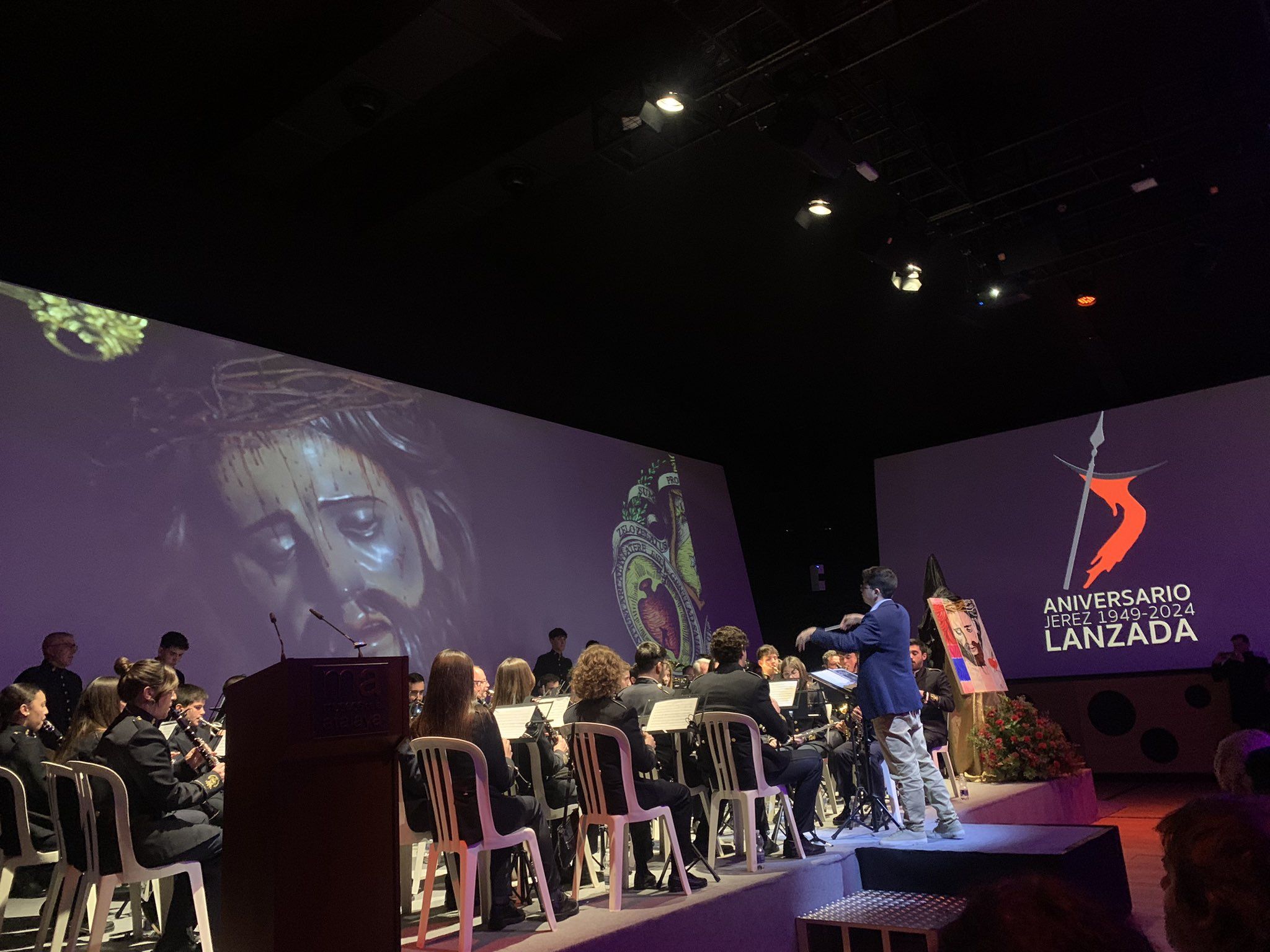 La badan del Carmen de Prado del Rey intervino en la gala.