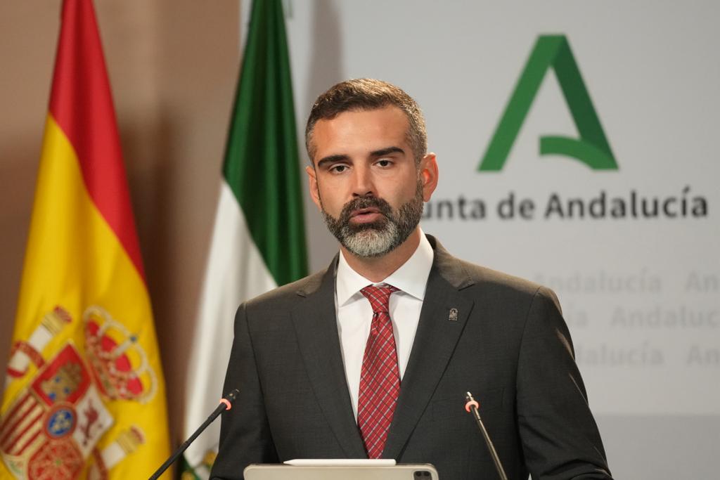 Ramón Fernández-Pacheco, portavoz de la Junta de Andalucía.