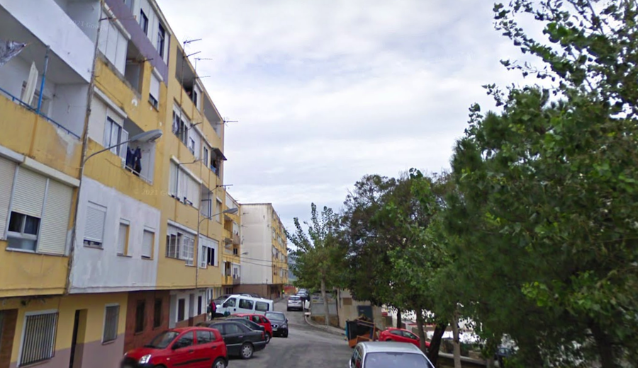 La calle de Algeciras donde tiene lugar el apuñalamiento.