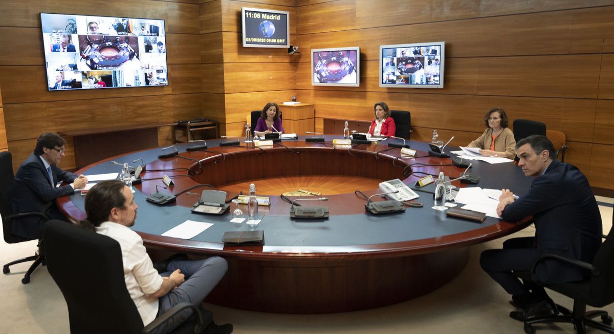 Un consejo de ministros celebrado el pasado 8 de mayo. FOTO: Moncloa