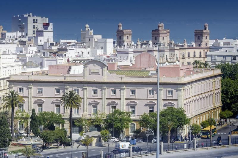 Palacio de la Diputación provincial de Cádiz. 