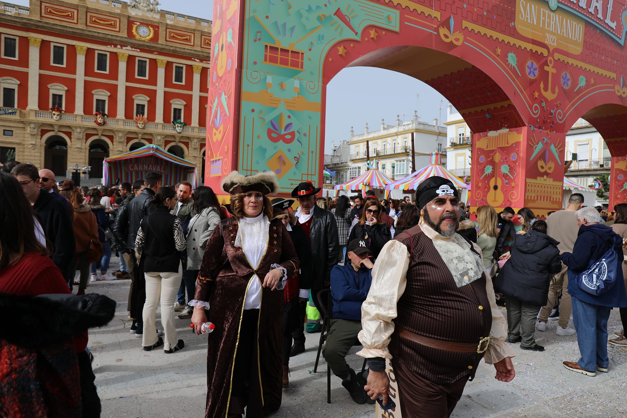 Carnaval de San Fernando en una imagen de la edición pasada.