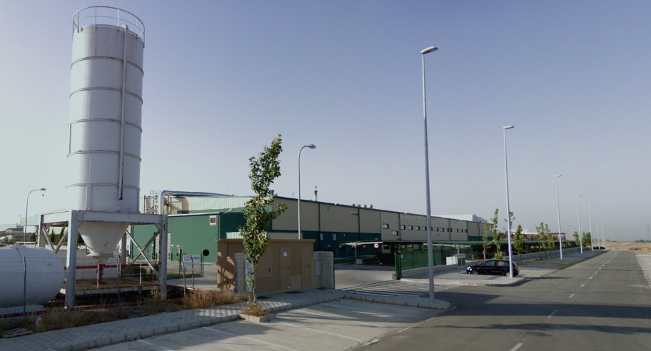 La planta de la llamada 'fábrica de latas' de Dos Hermanas, en una imagen de archivo.