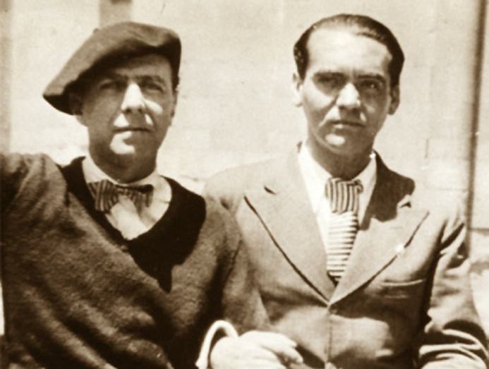 Carlos Morla Lynch y Federico García Lorca.