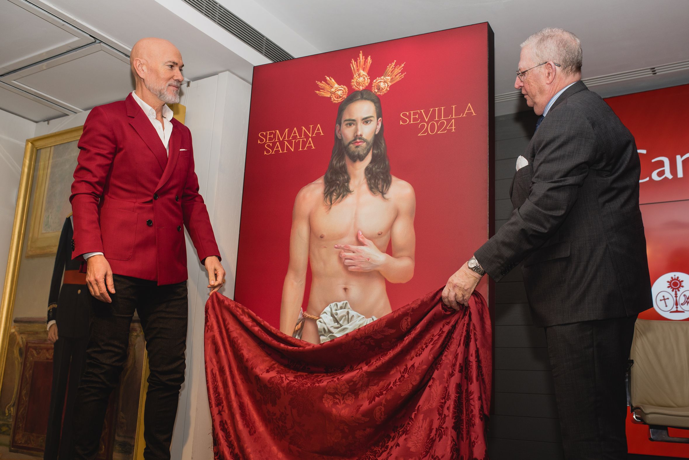 La presentación del cartel de la Semana Santa de Sevilla 2024, en imágenes.