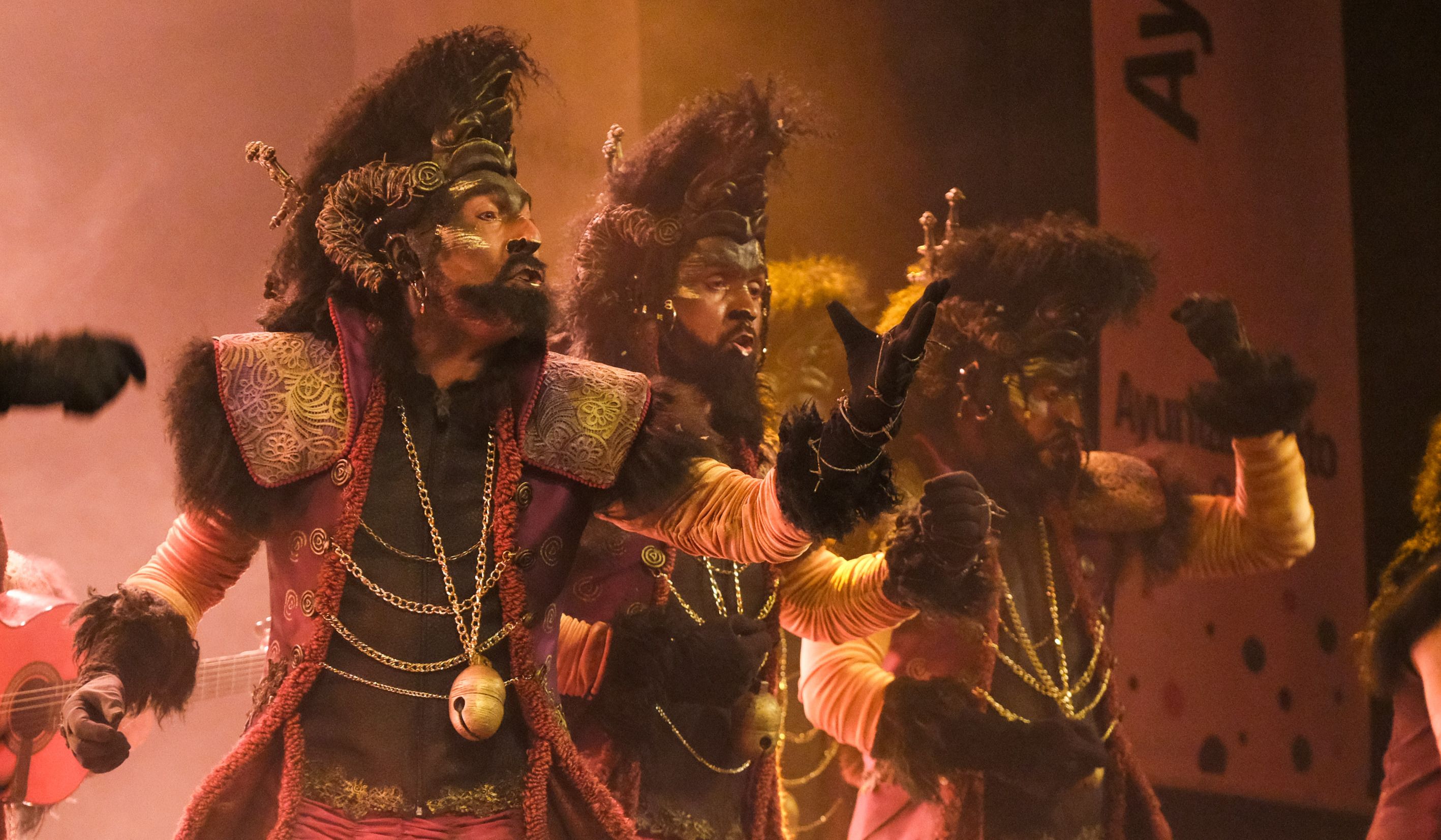 Martínez Ares, durante la actuación de cuartos de final del COAC.