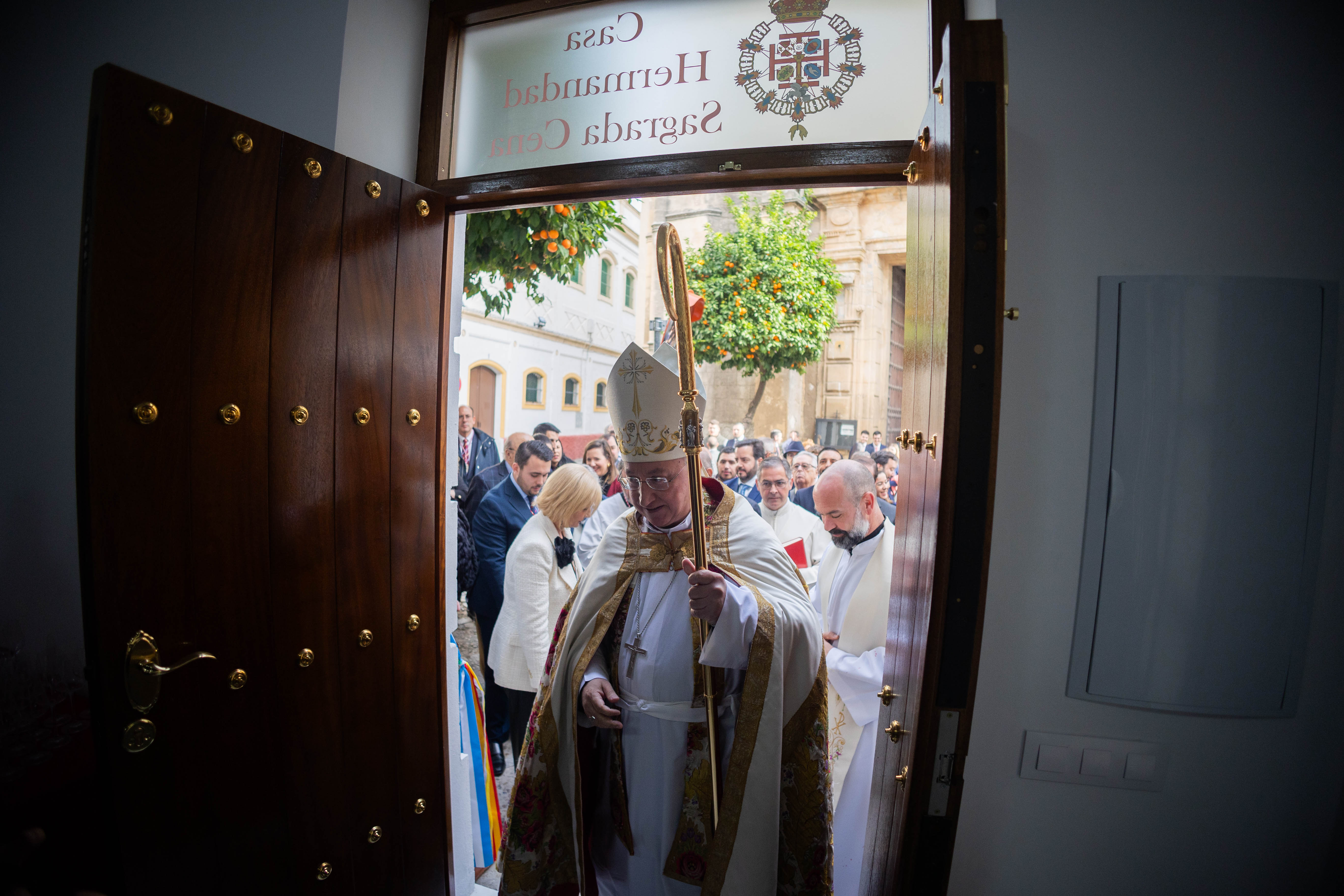 Inauguración de la casa de hermandad de la Santa Cena