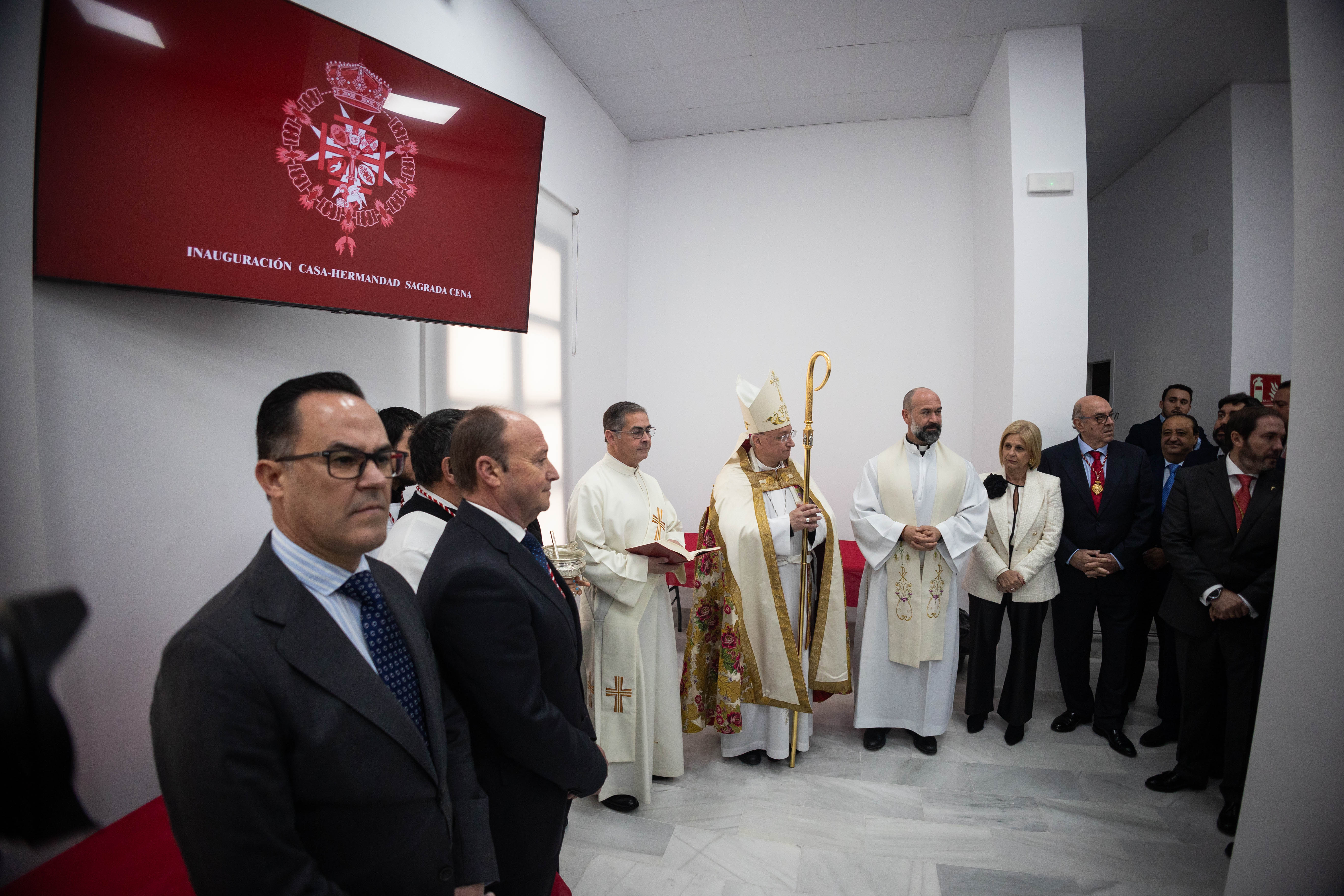 Inauguración de la casa de hermandad de la Santa Cena