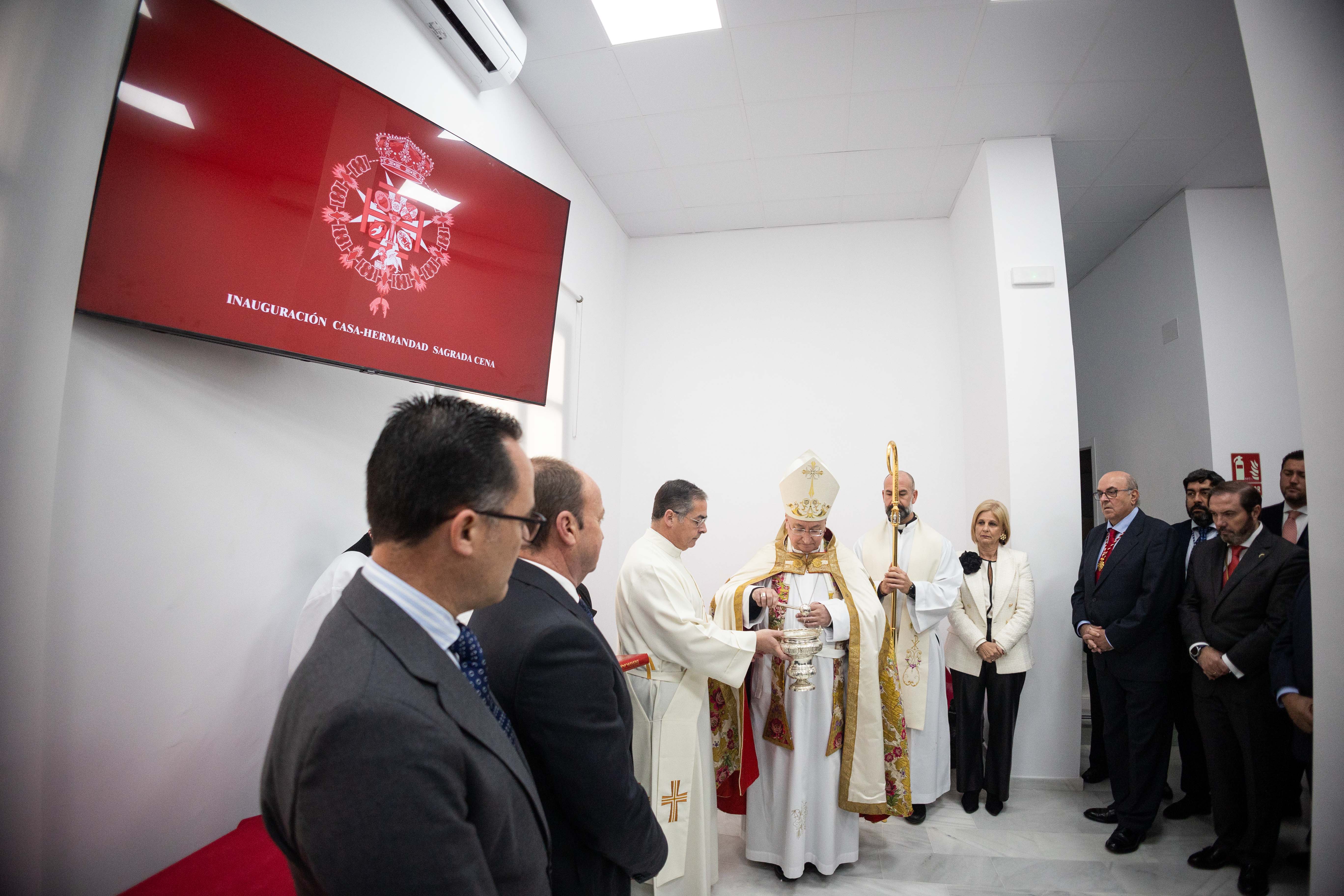 Inauguración de la casa de hermandad de la Santa Cena