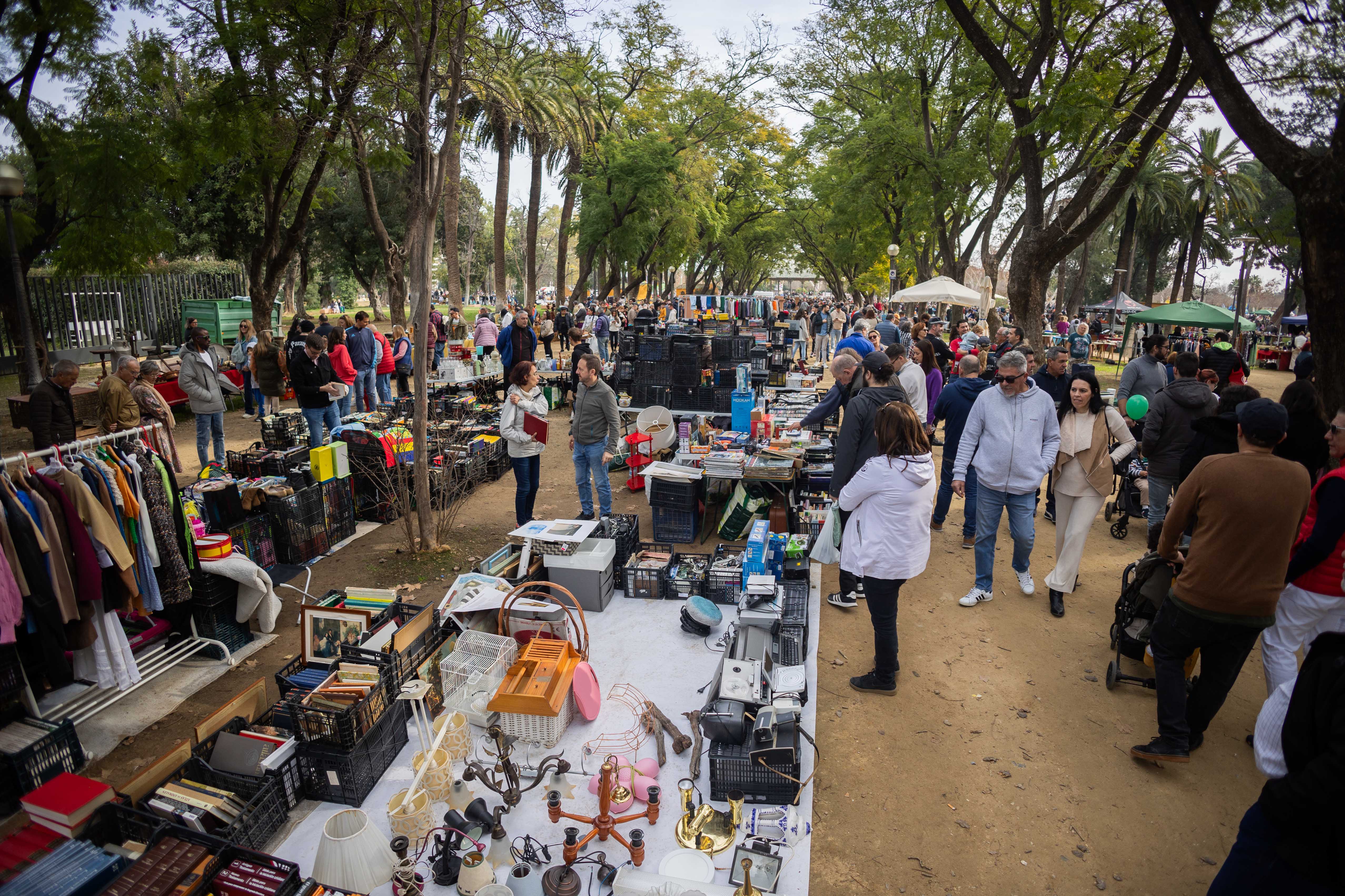 Mercadillo de los domingos en Jerez, la pasada semana. Mercadillo de los domingos en Jerez, la pasada semana.