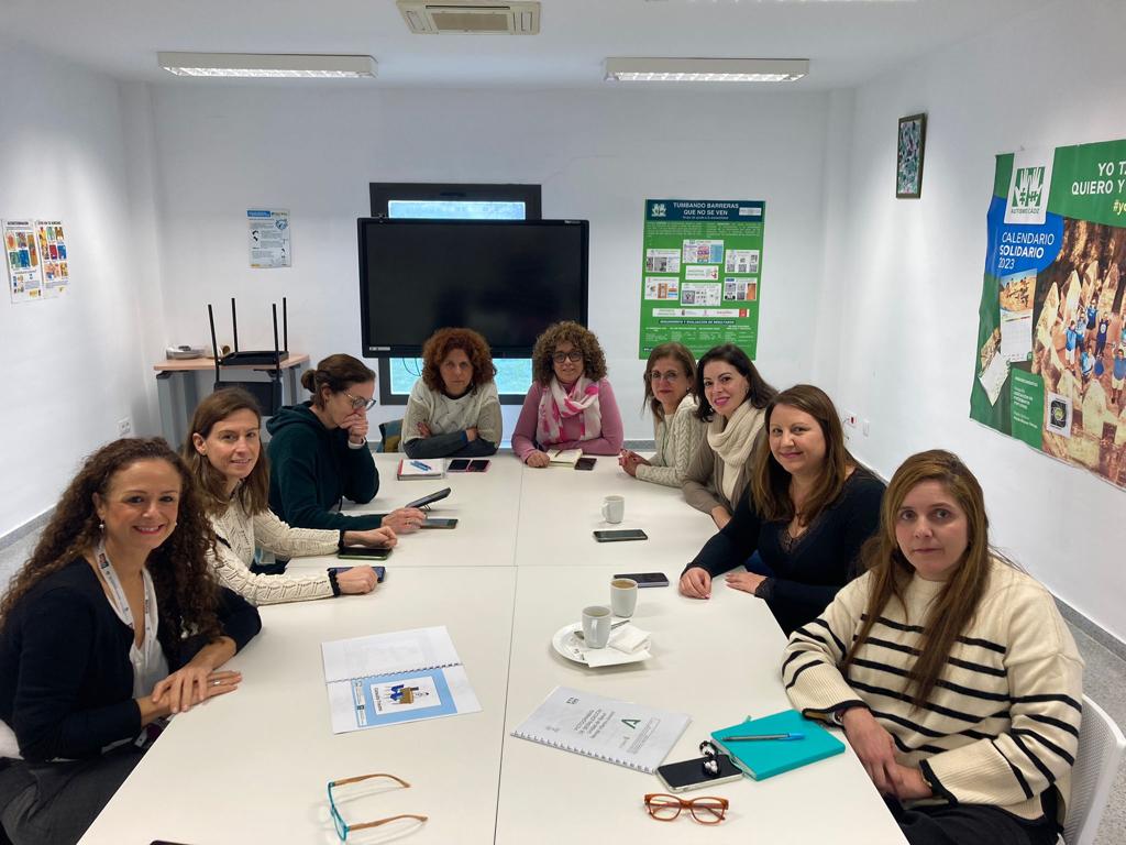 Reunión entre el equipo de Urgencias y la Asociación Autismo Jerez.