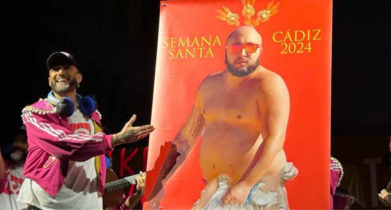 Kiko Rivera, en el cartel de la Semana Santa del Carnaval de Cádiz..