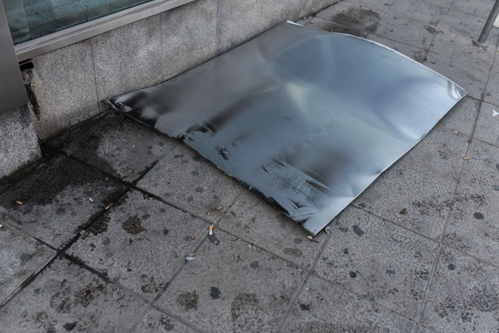 El incendio de la estación de Metro de San Bernardo y la labor de los bomberos, en imágenes