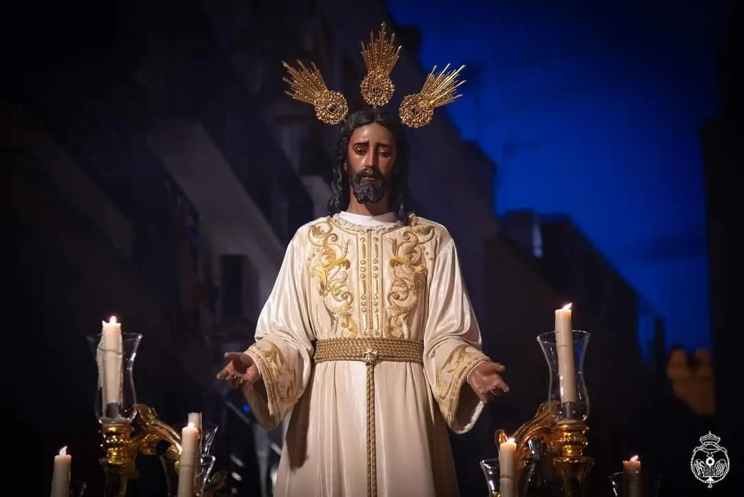 Ya se conocen el recorrido y horarios del Via Crucis de las Hermandades de Sevilla. El Señor de la Redención en una imagen de archivo de la hermandad. 
