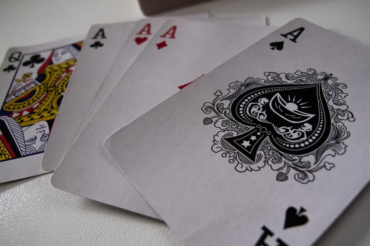 Un juego de cartas de póker. FOTO: MANU GARCÍA
