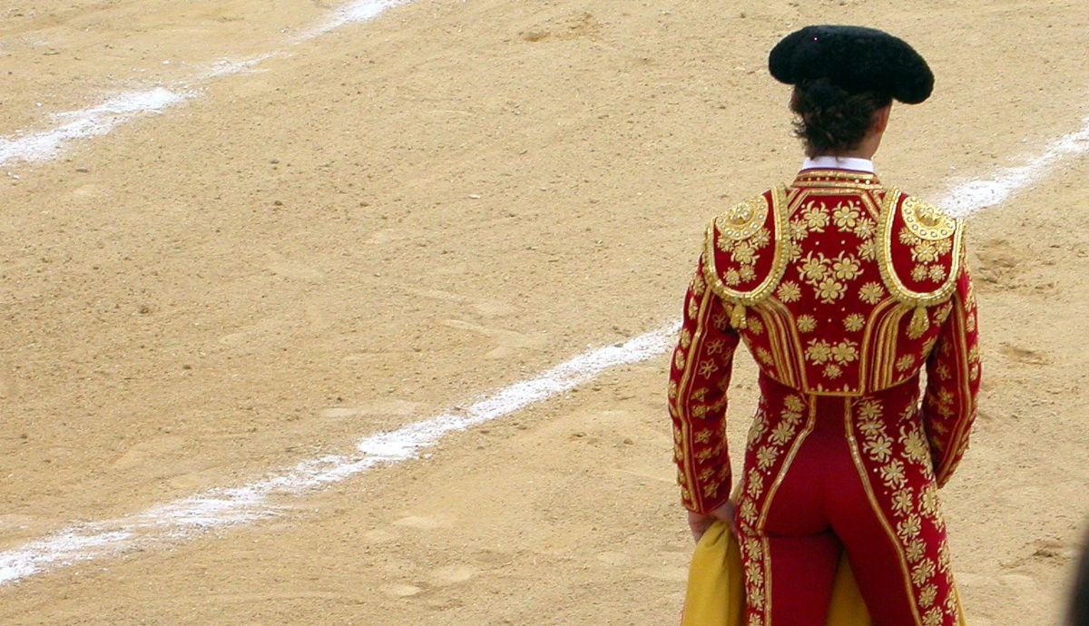 Un torero en una corrida. FOTO: Flickr José Luis Sánchez Mesa