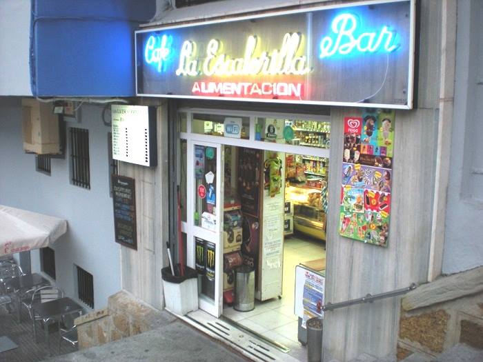 Bar 'La Escalerilla' de Cádiz, donde ha muerto un hombre este miércoles.