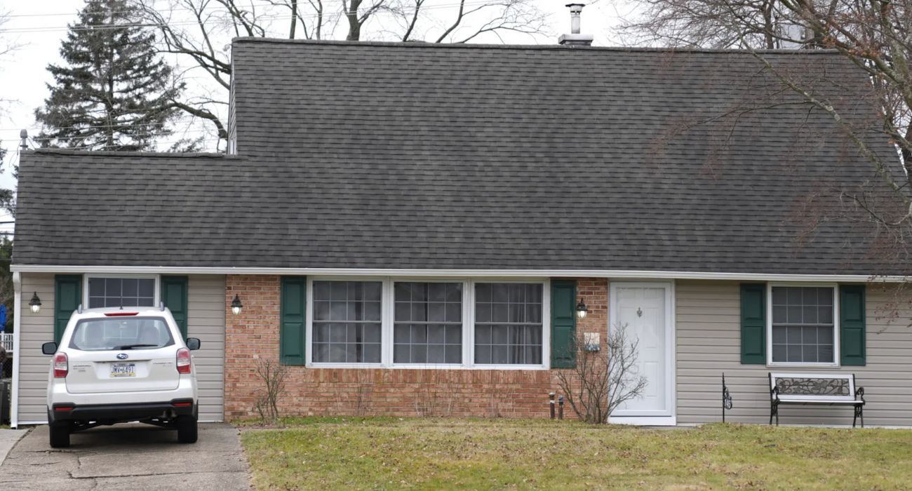 La casa donde ha tenido lugar el macabro crimen.
