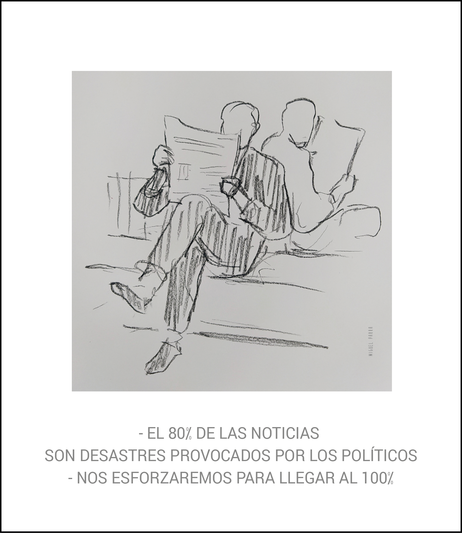 'Noticias', por Miguel Parra.