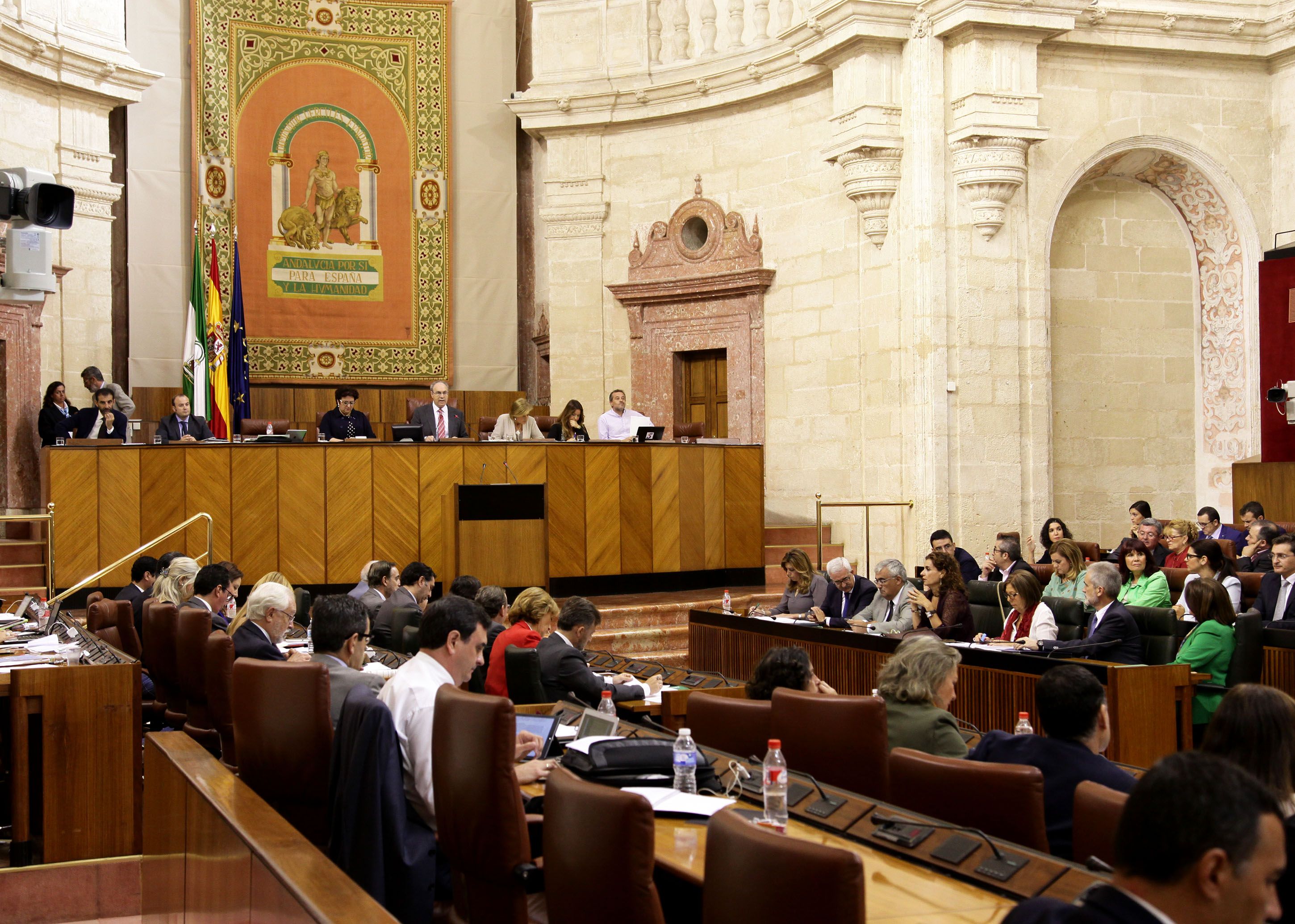 Parlamento Andaluz en una foto de archivo