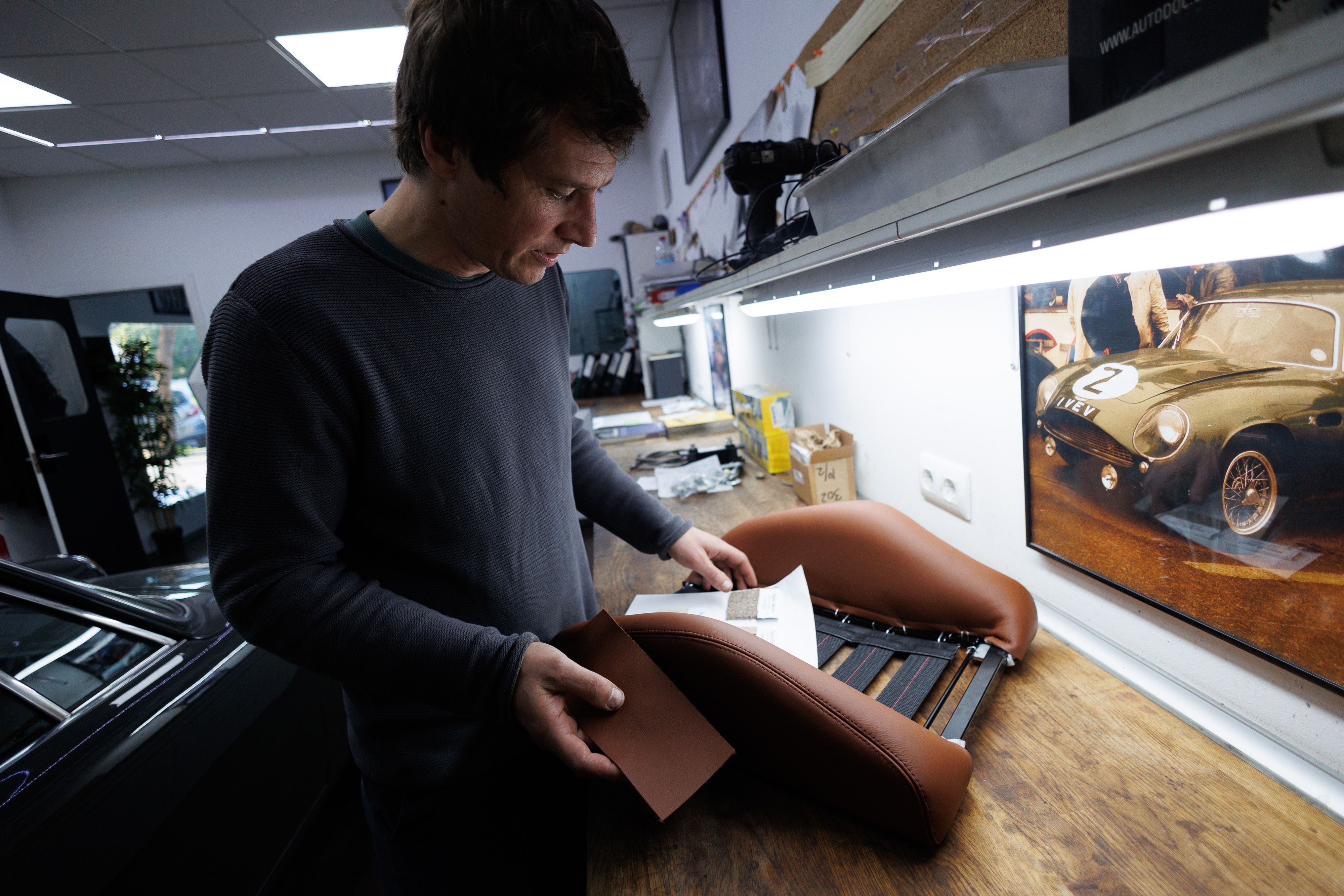 El mecánico trabaja con proveedores de la provincia de Cádiz.