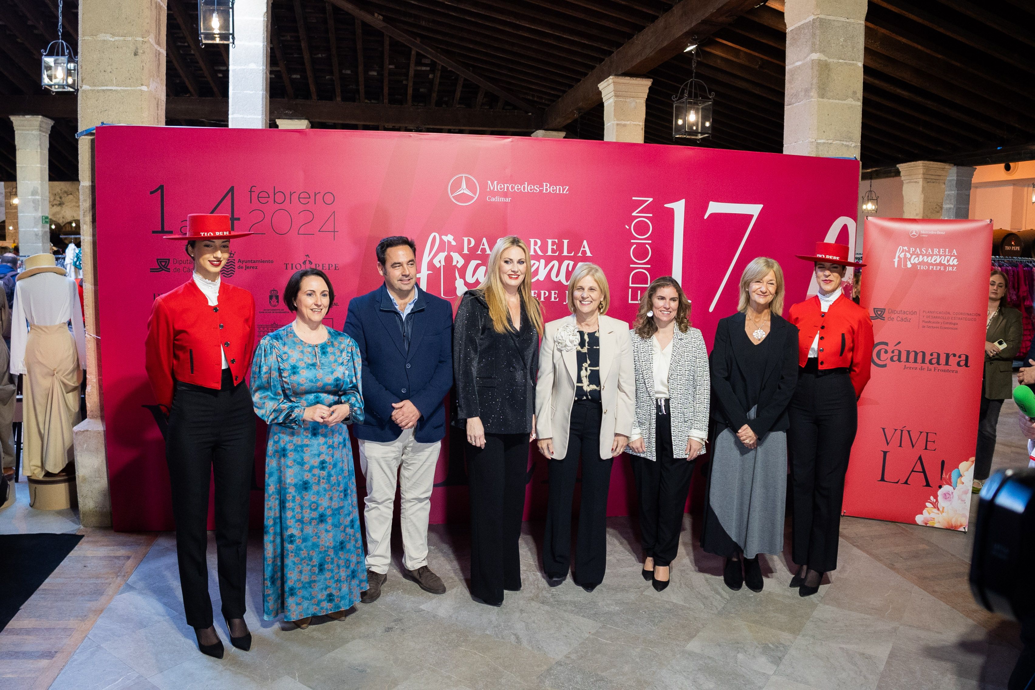 Inauguración de la pasarela flamenca Tío Pepe 2024