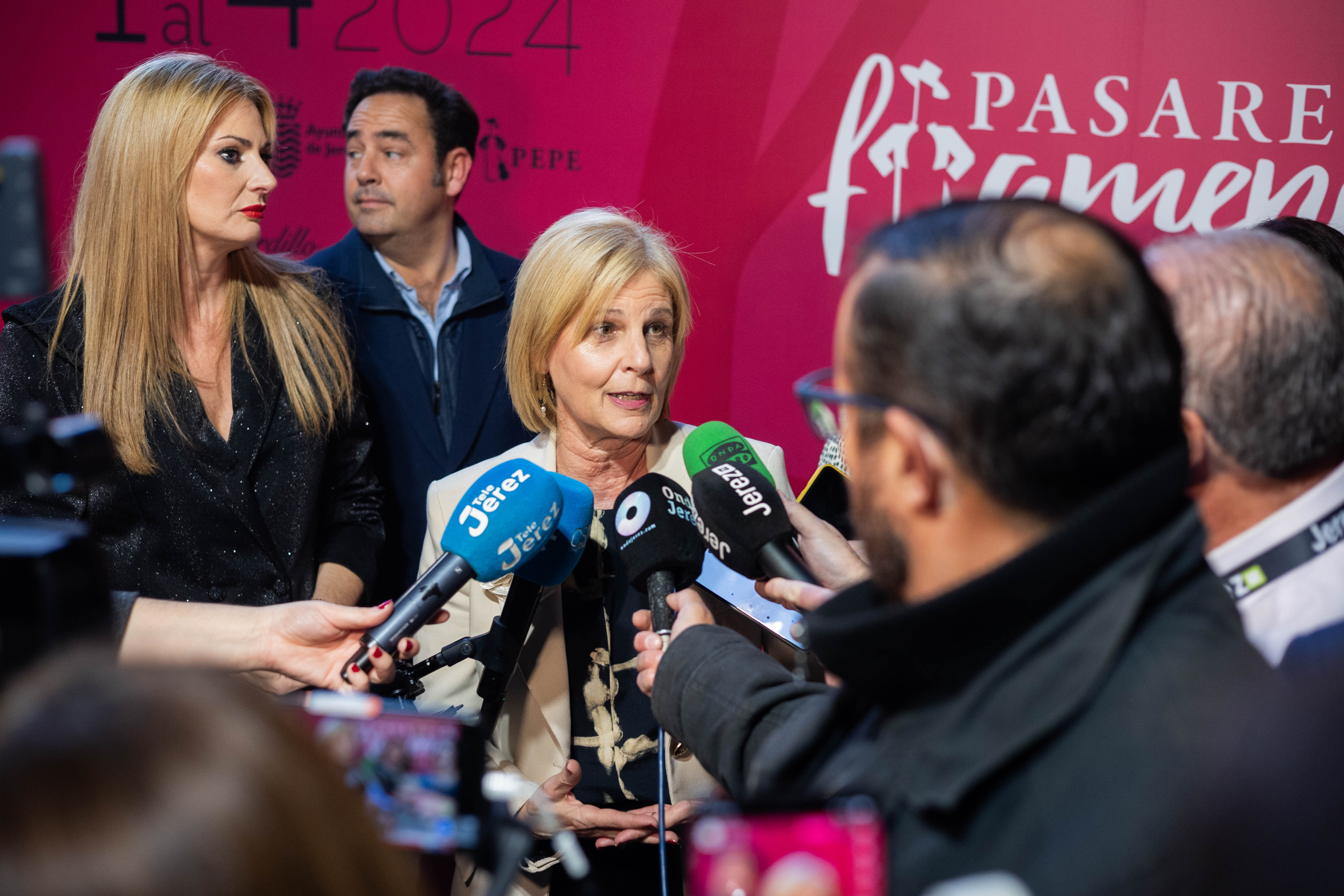 Inauguración de la pasarela flamenca Tío Pepe 2024