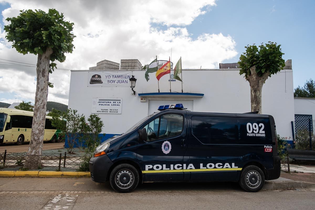 Jefatura del 092 de Puerto Serrano, en una imagen de archivo. Jefatura del 092 de Puerto Serrano, en una imagen de archivo.