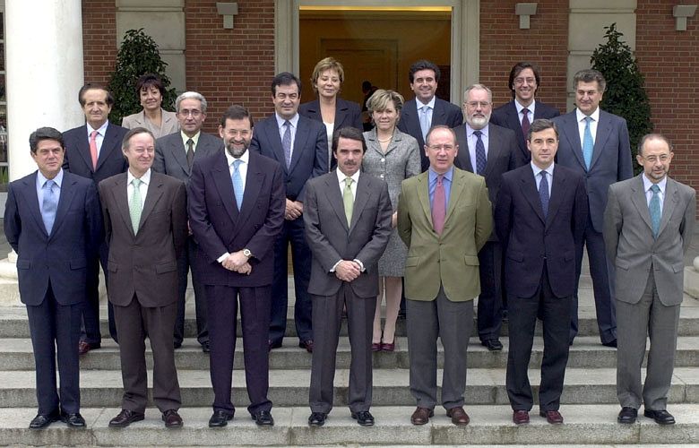 El segundo Gobierno de Aznar, en una imagen de archivo.