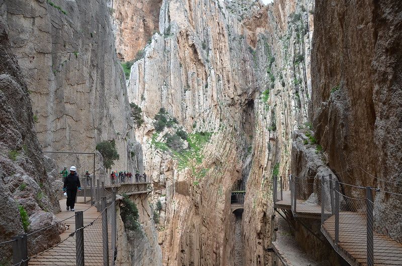 El impresionante Caminito del Rey, en una imagen de archivo. FOTO: EDUARDO AROSTEGUI