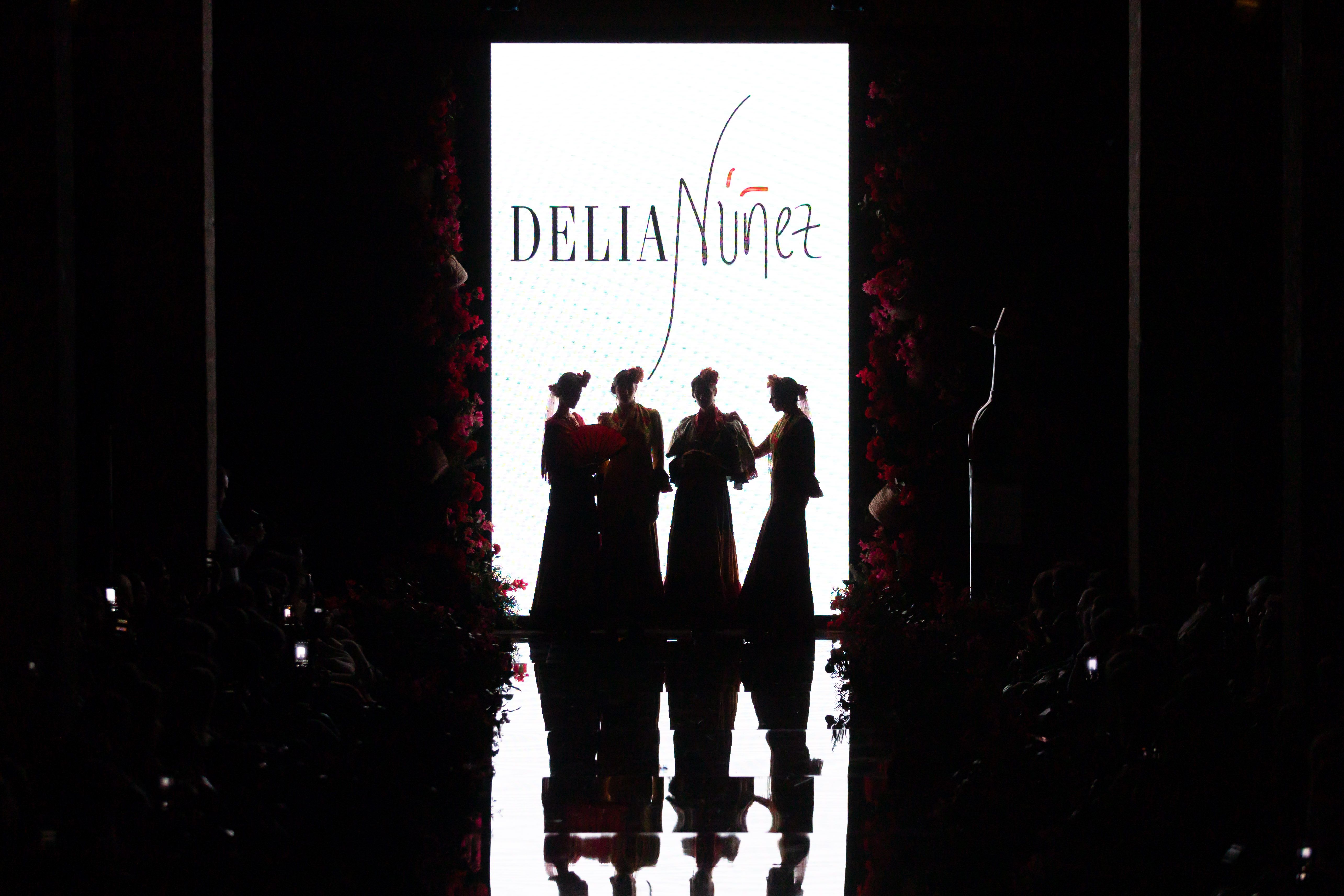 Delia Núñez con 'María Farolillo'