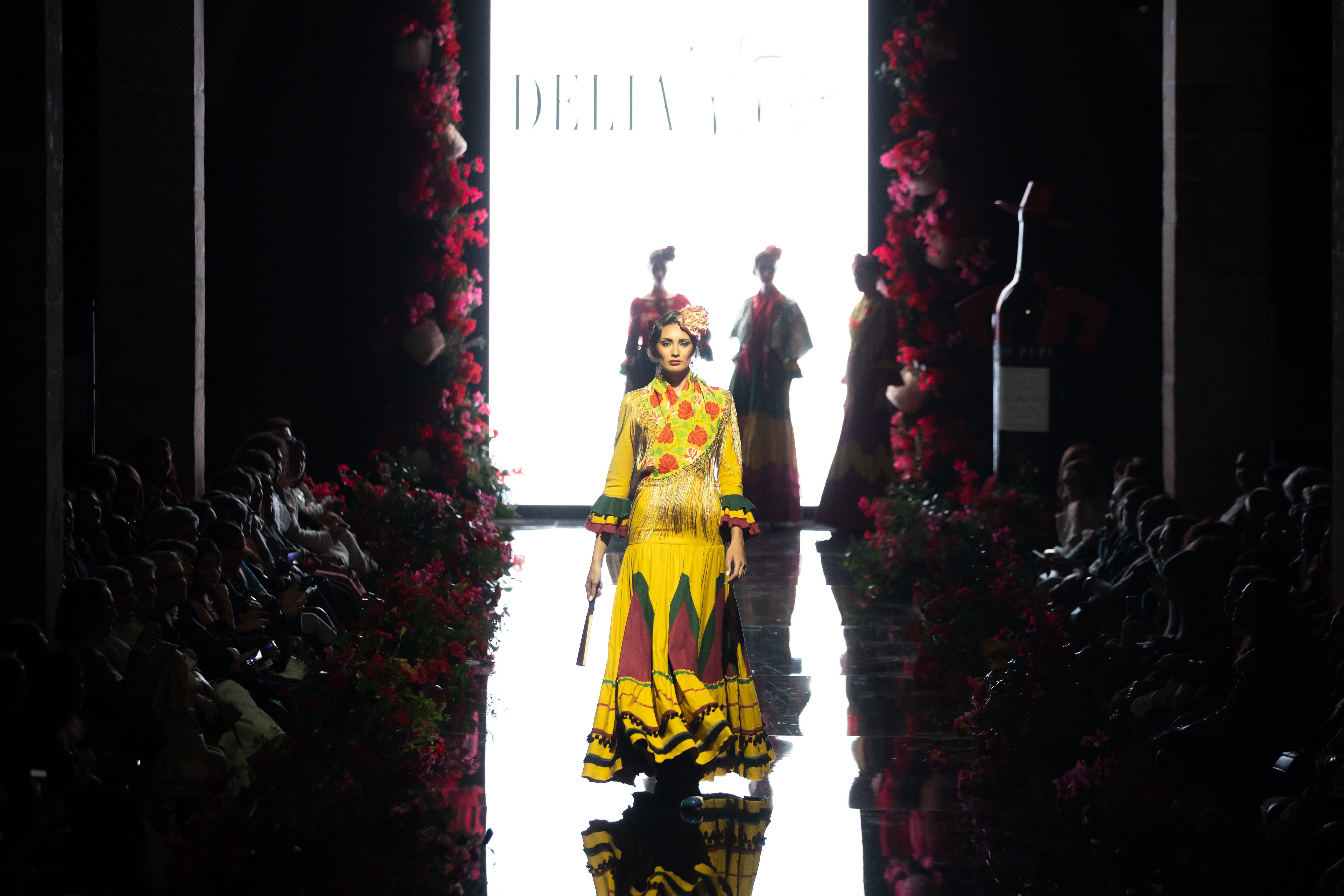 Delia Núñez con 'María Farolillo'