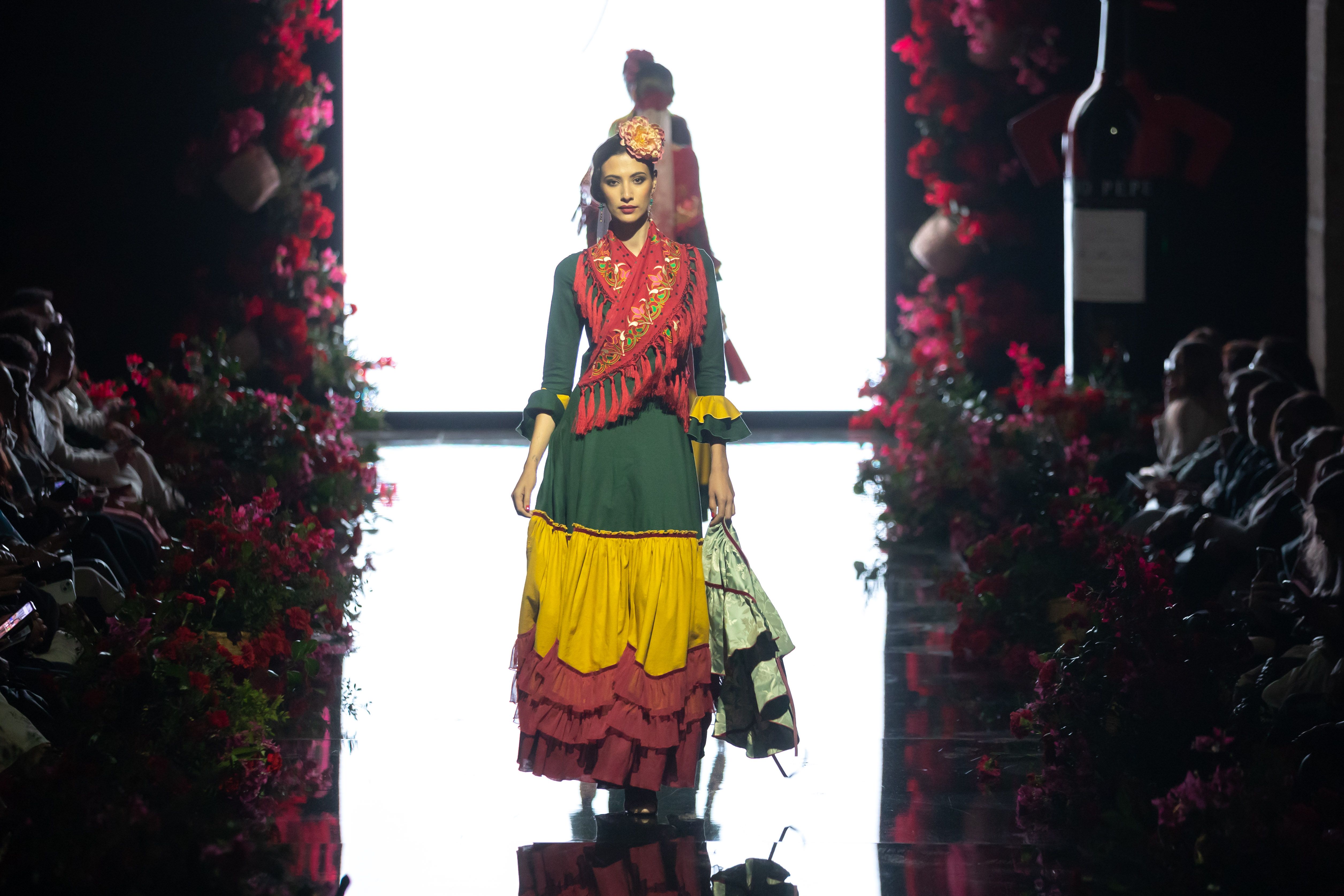 Delia Núñez con 'María Farolillo'