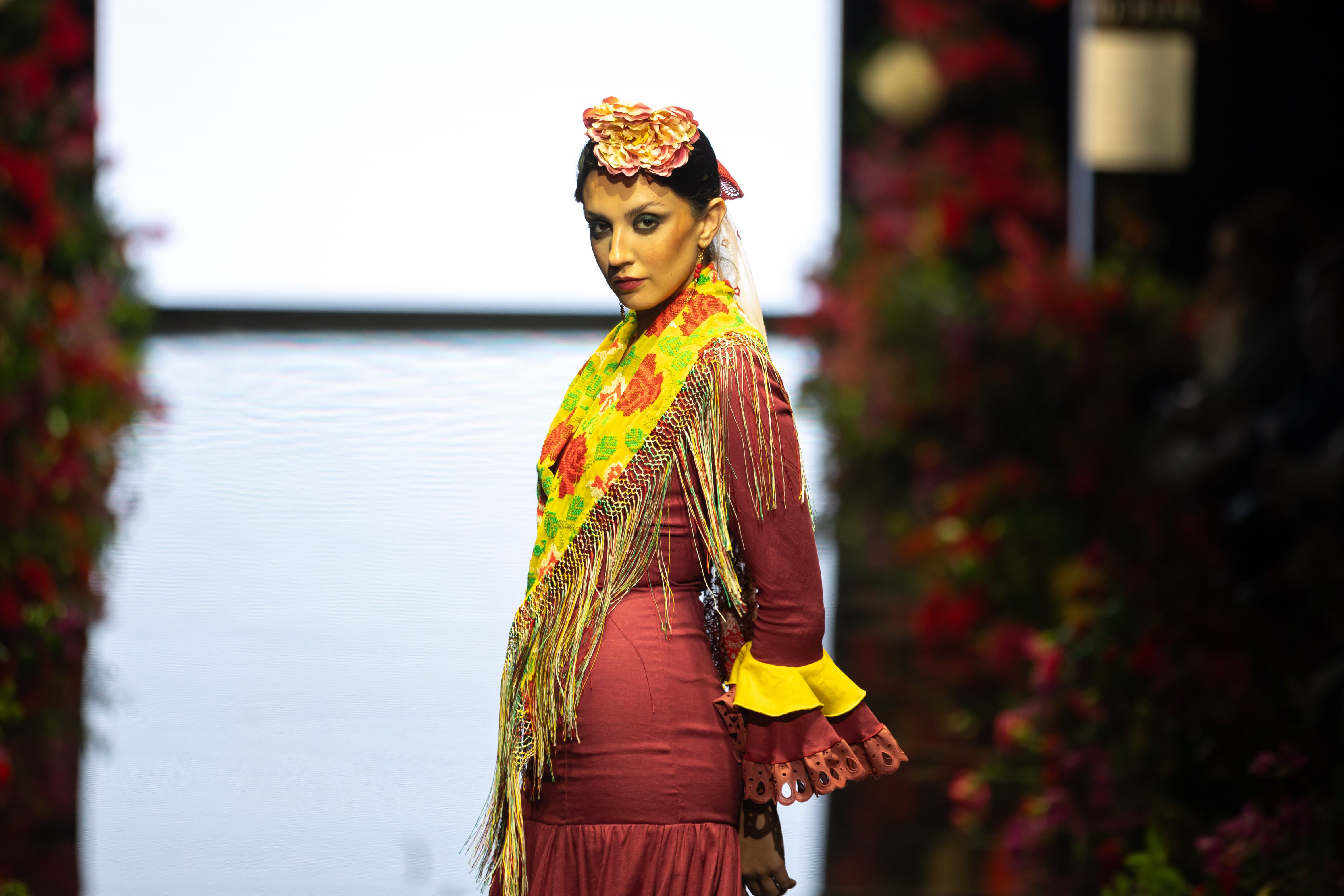 Delia Núñez con 'María Farolillo'