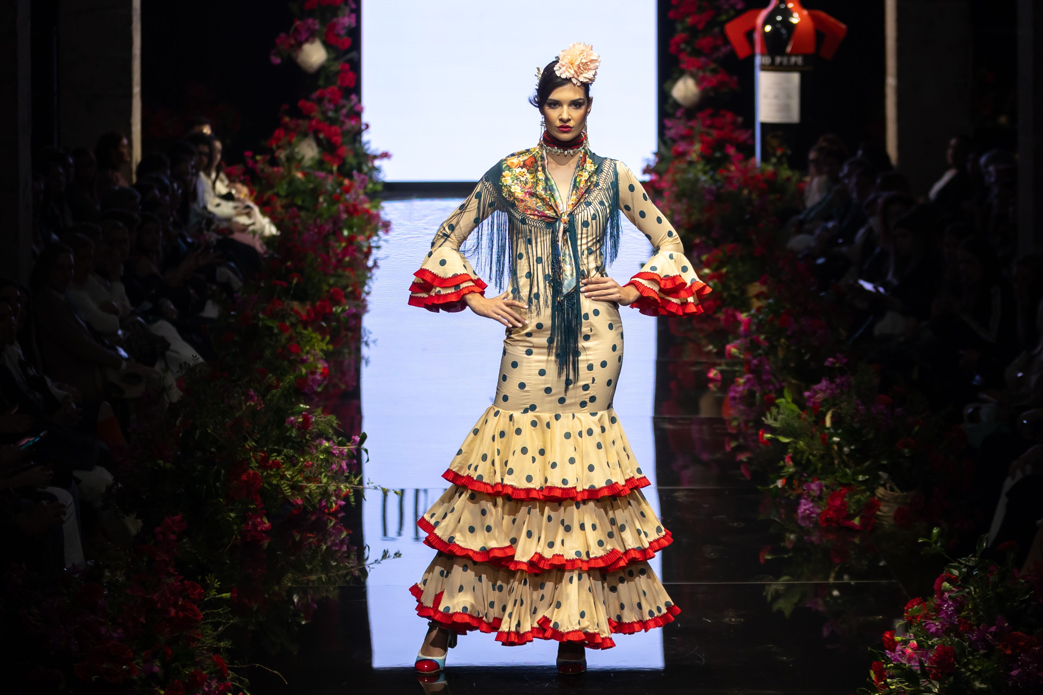 Delia Núñez con 'María Farolillo'