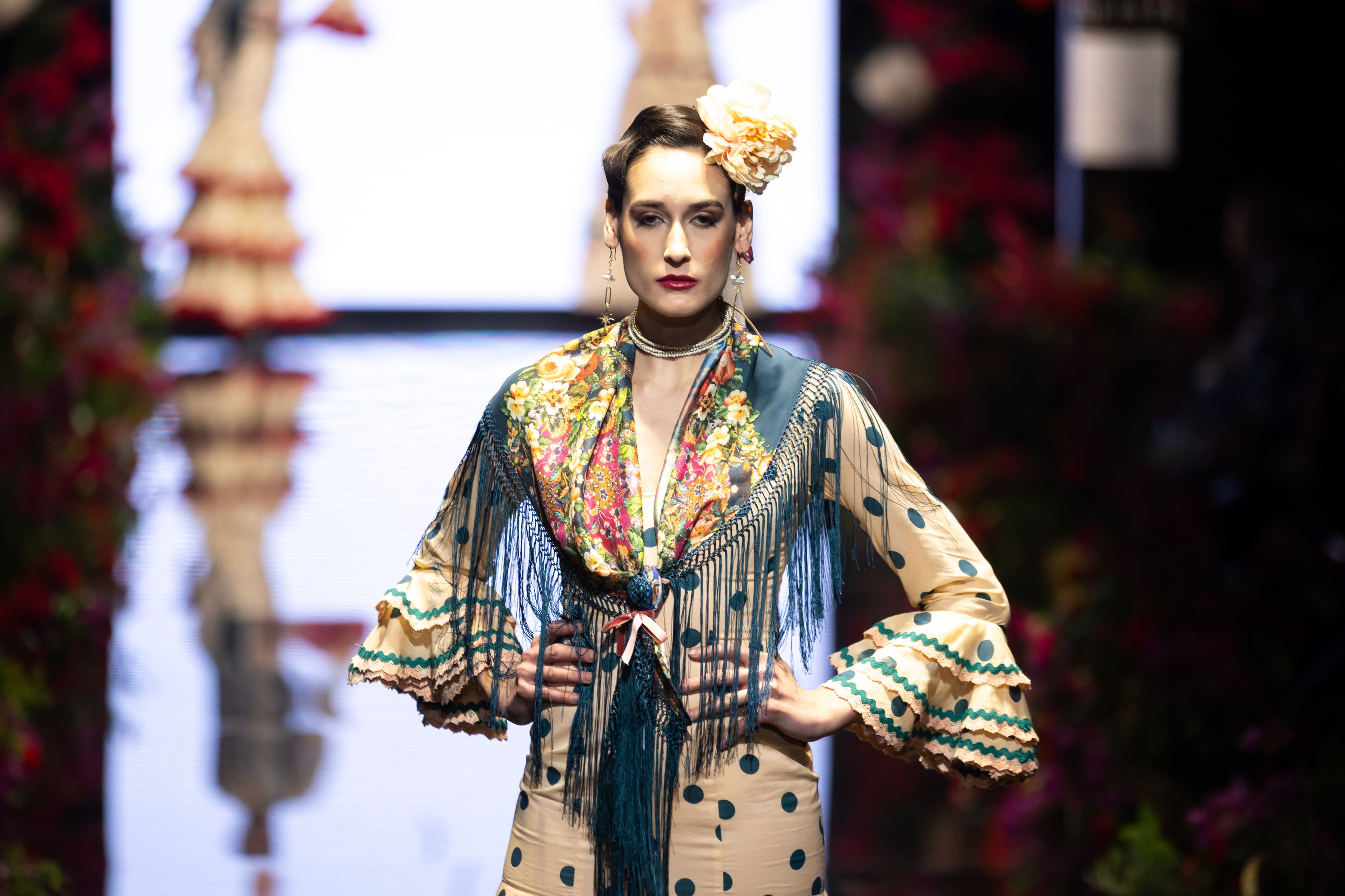 Delia Núñez con 'María Farolillo'