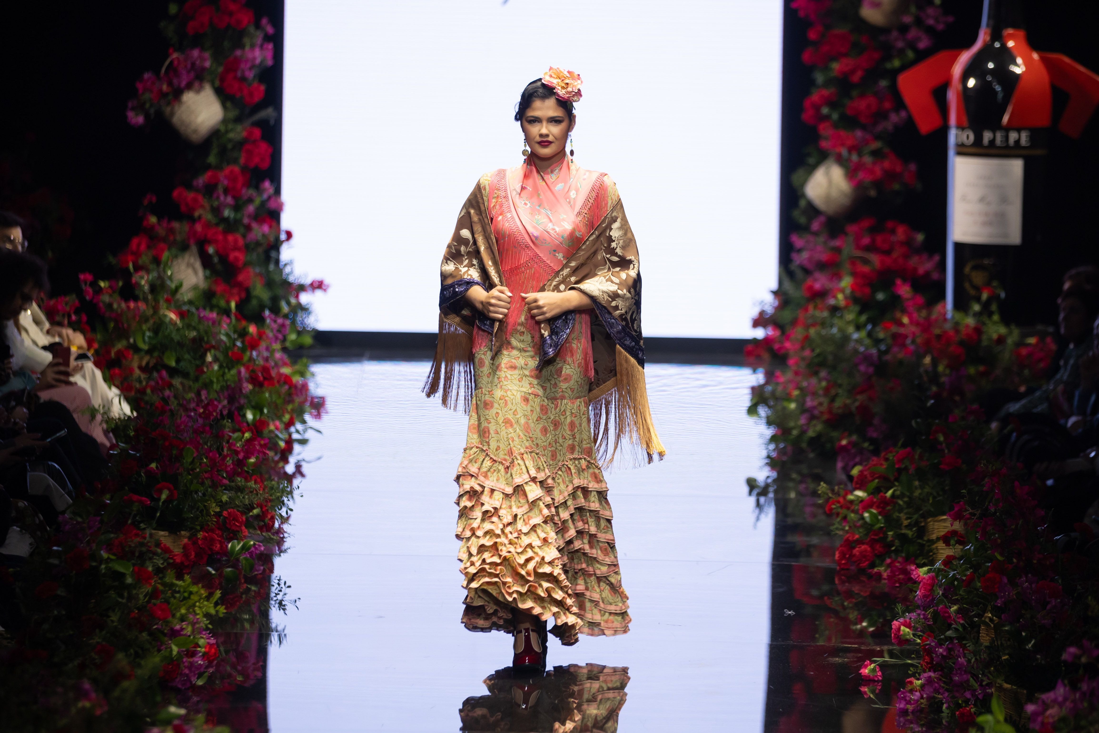 Delia Núñez con 'María Farolillo'