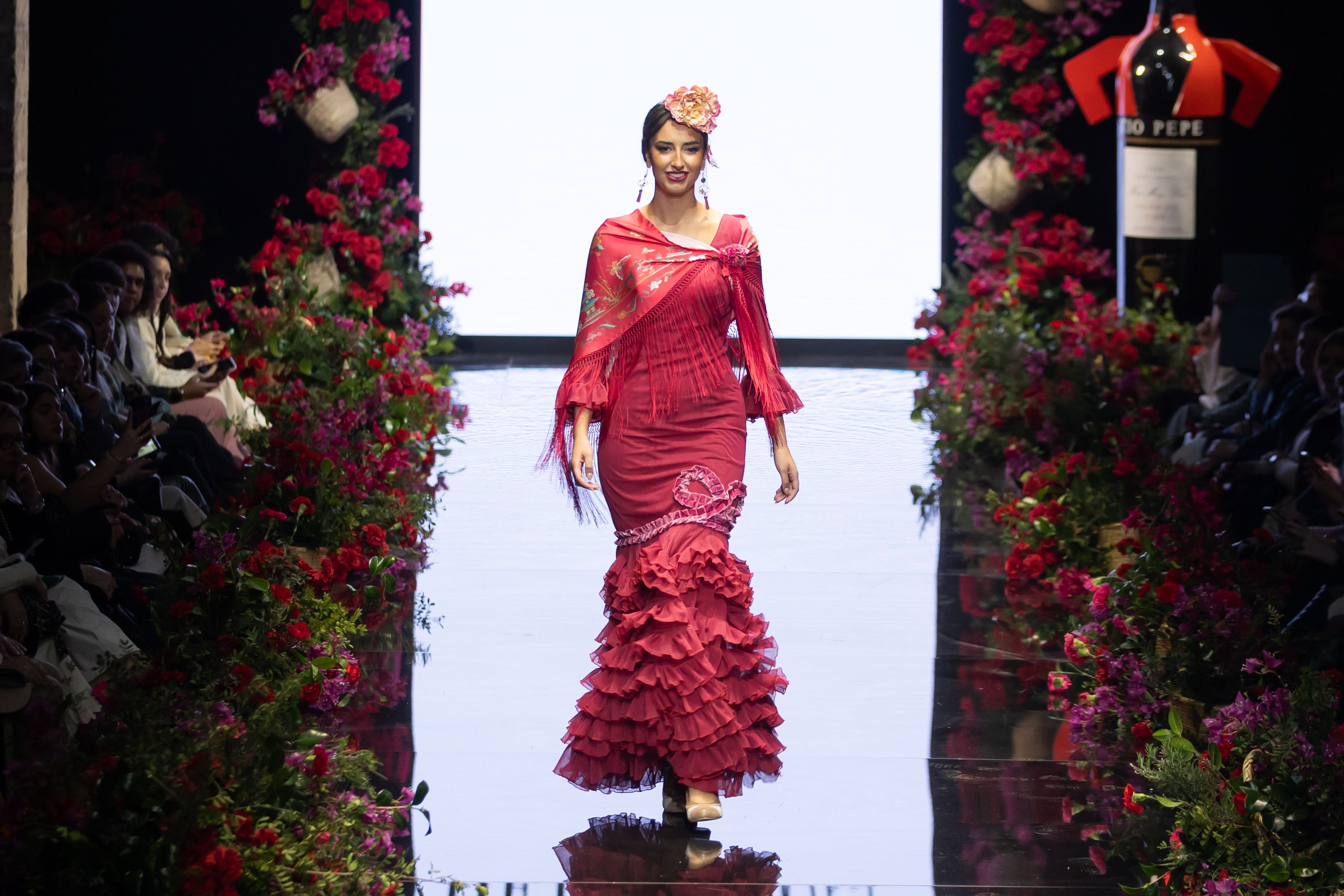 Delia Núñez con 'María Farolillo'