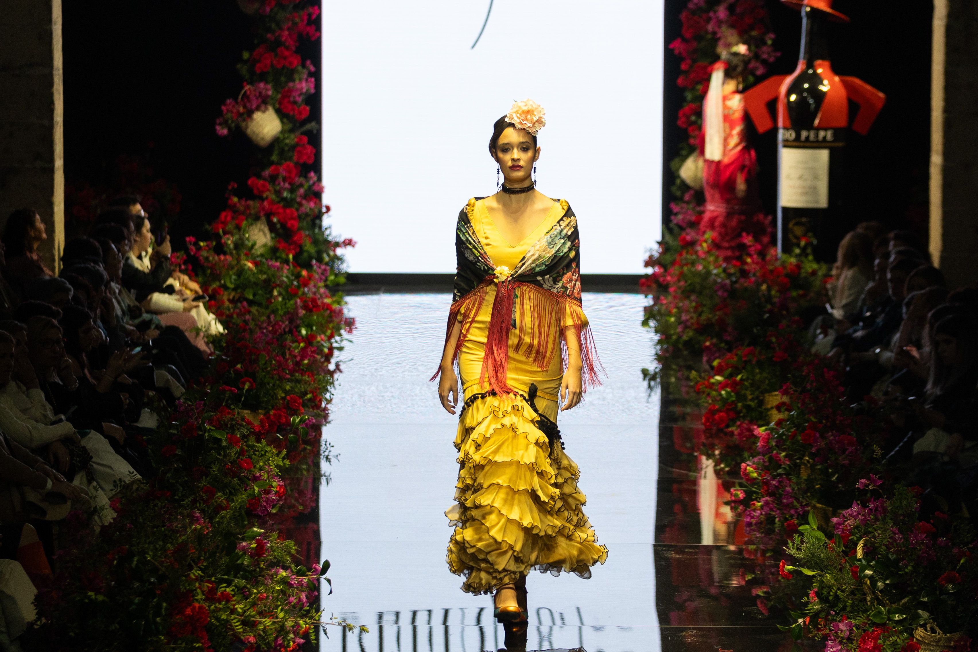 Delia Núñez con 'María Farolillo'