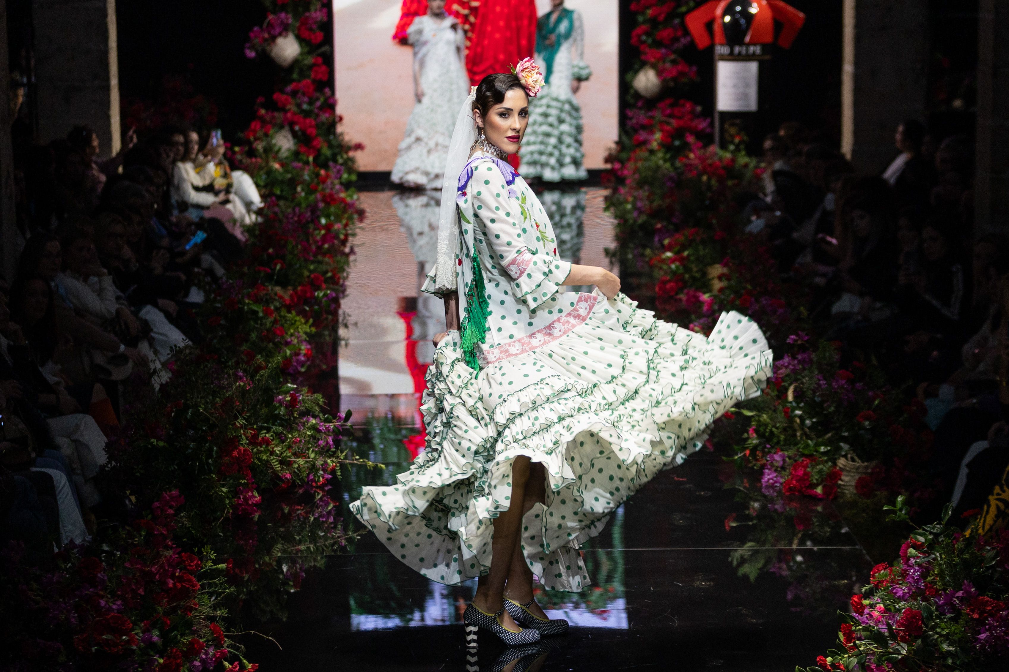 Delia Núñez con 'María Farolillo'