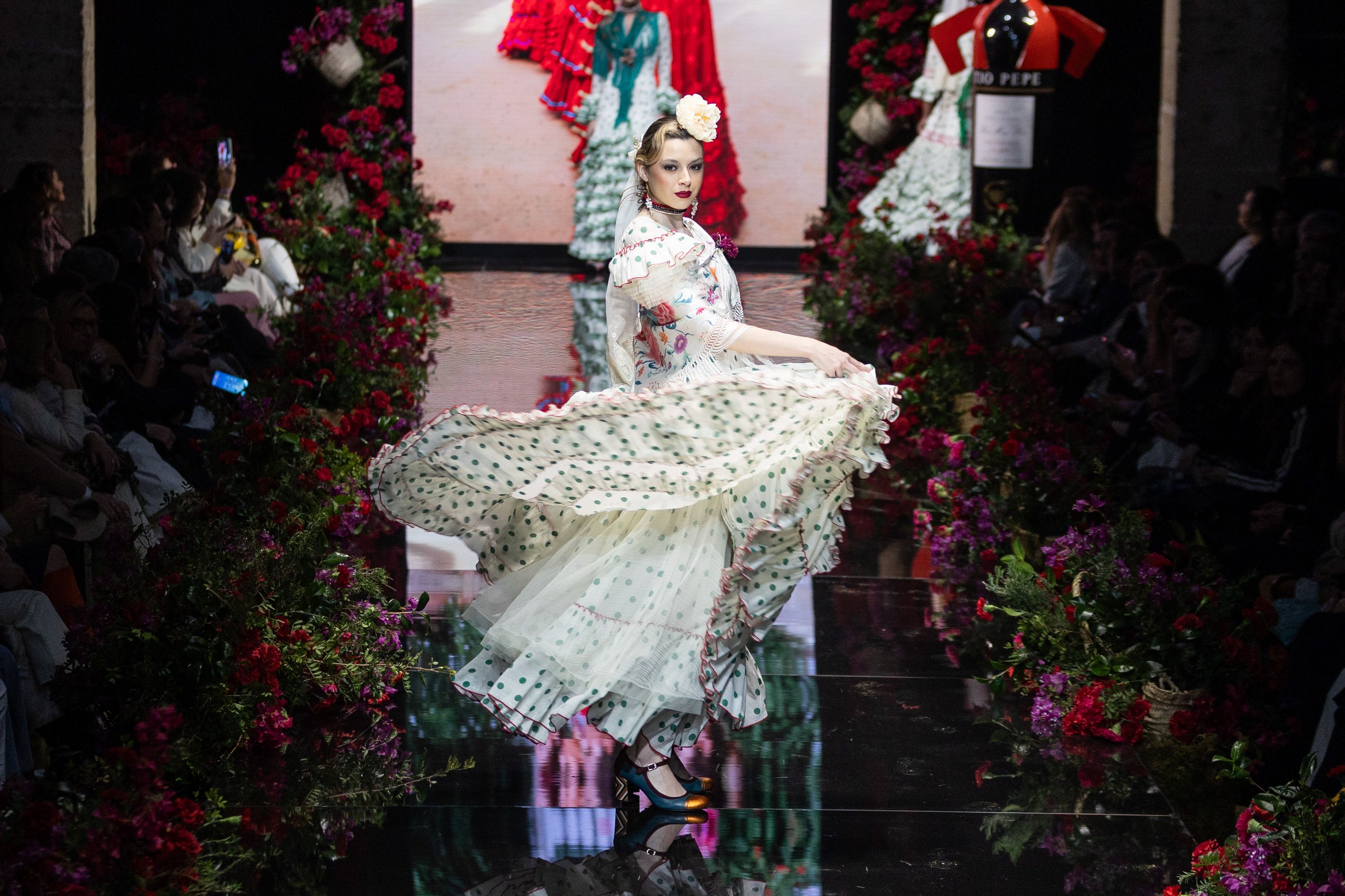 Delia Núñez con 'María Farolillo'