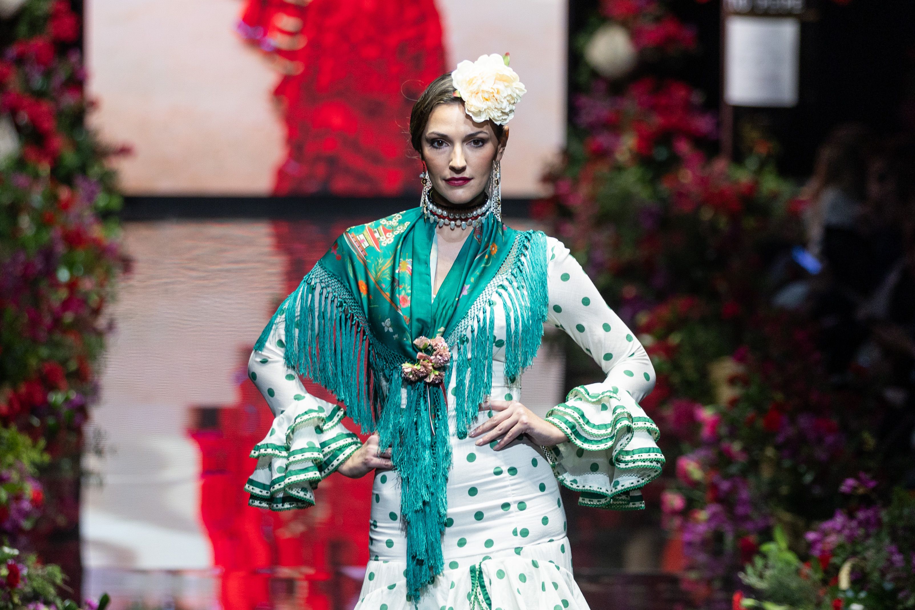 Delia Núñez con 'María Farolillo'