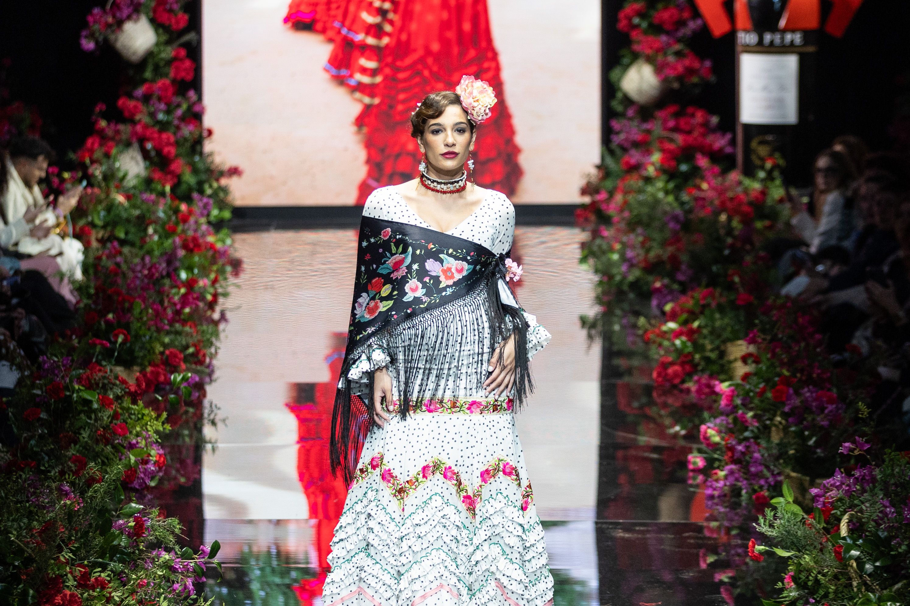 Delia Núñez con 'María Farolillo'