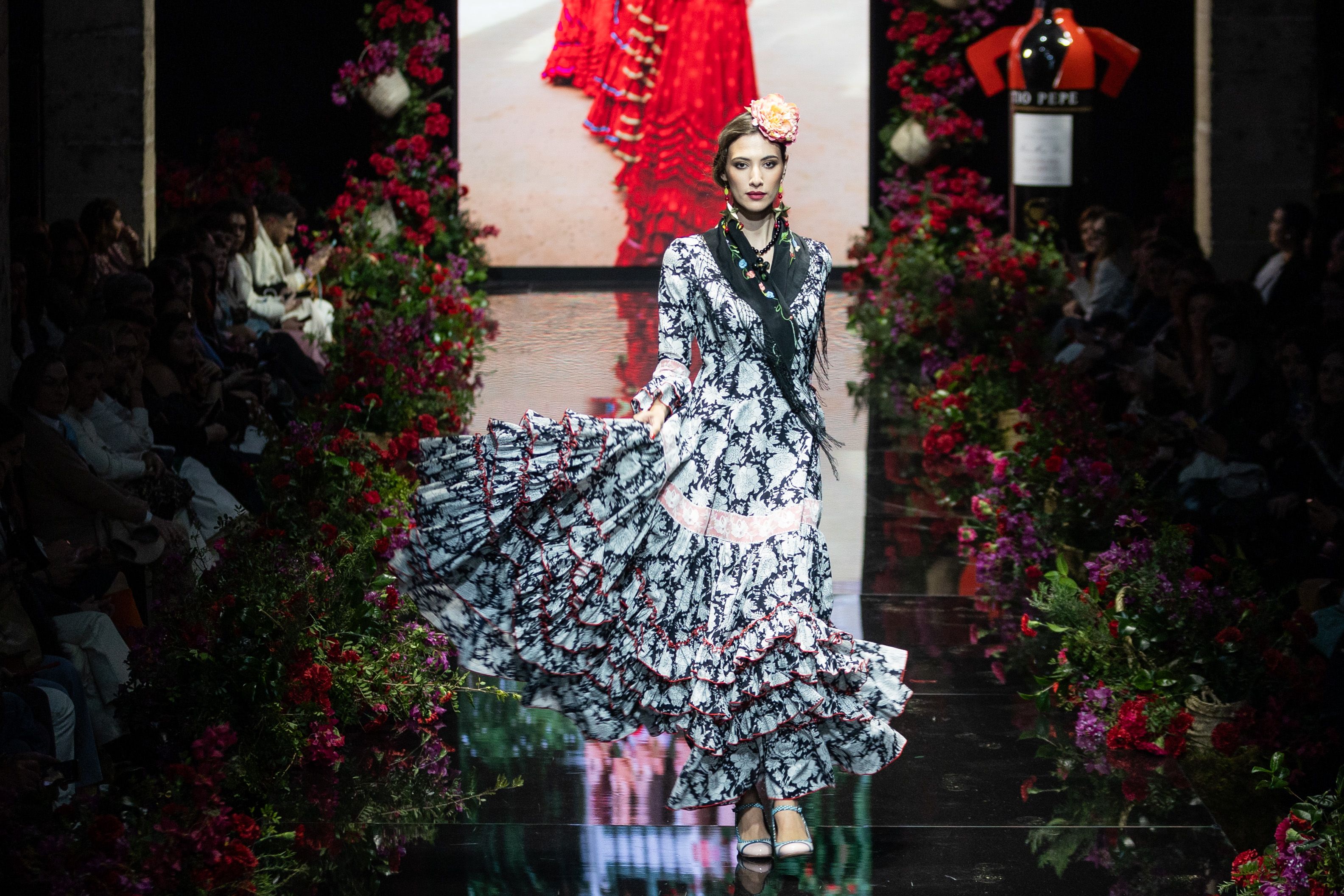 Delia Núñez con 'María Farolillo'